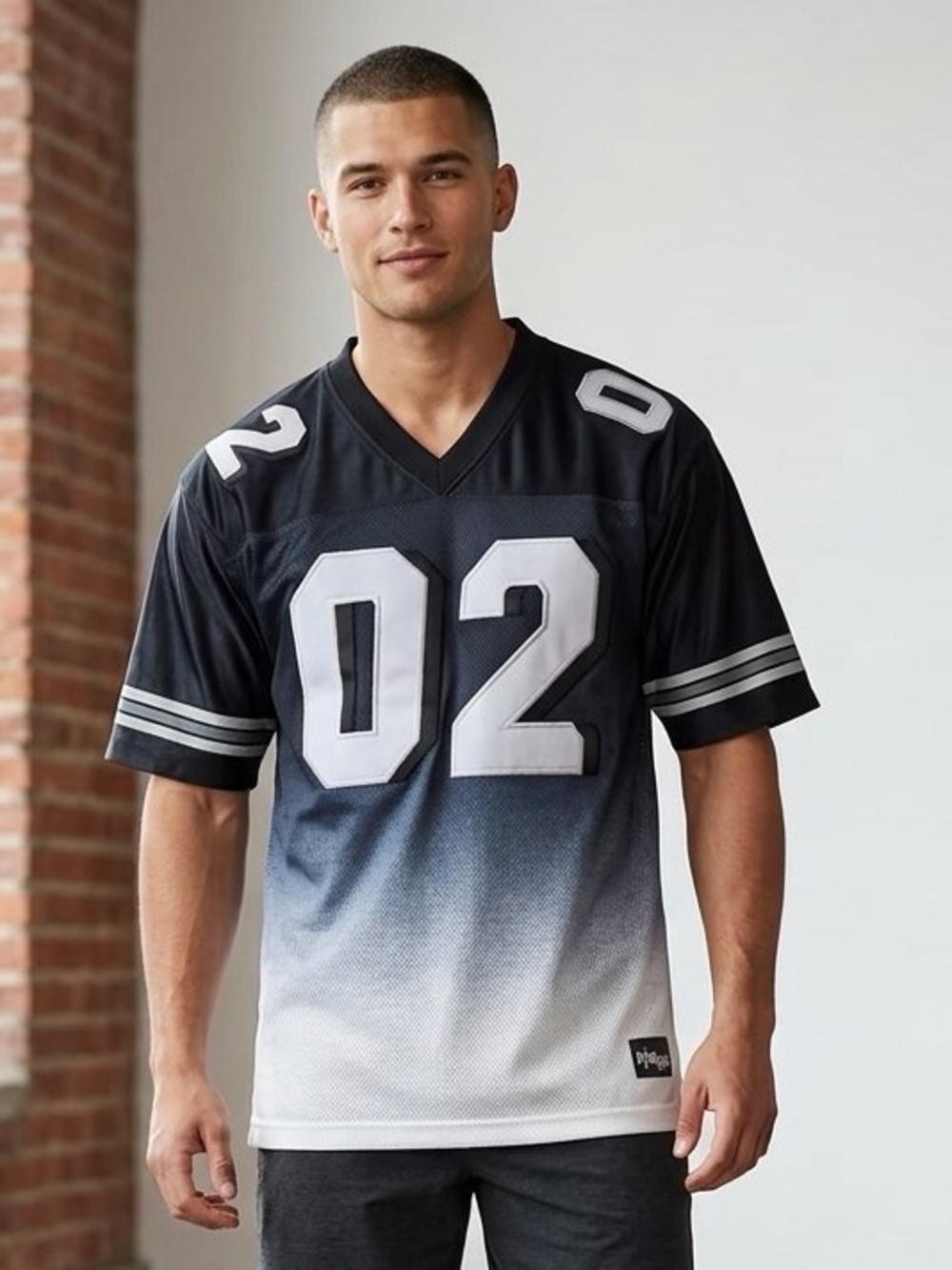 Extreme Zone Gradient Football Jersey 02 Patch- medium